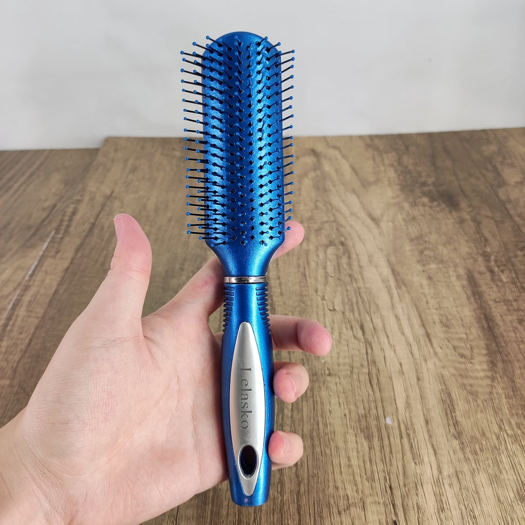 Lelasko Vent Hair Brush for Blow Drying, Blue, ABS