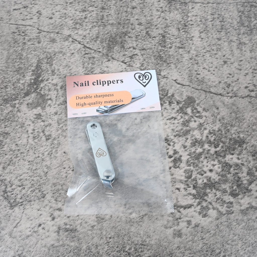 图形商标 304 Stainless Steel Nail Clippers Sleek Minimalist Design for Precise Clean Cuts Portable