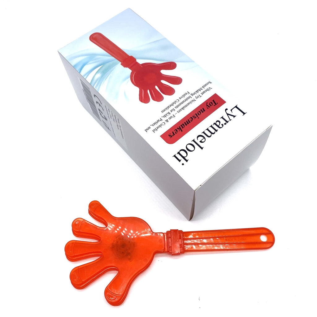 Lyramelodi Toy noisemakers Vibrant Red Plastic 27cm Length Fun Sound Making Toy Noisemakers For Kids And Party Celebrations