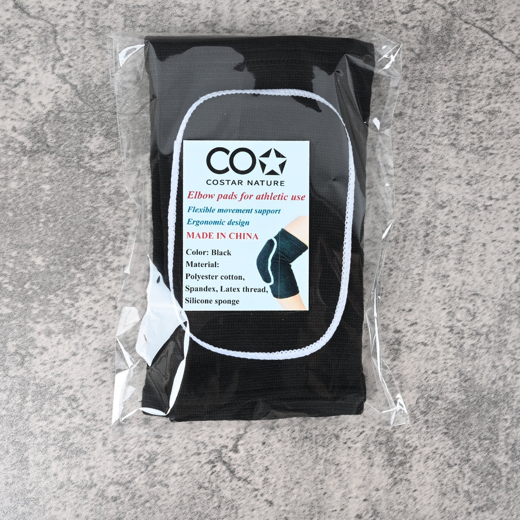 CO COSTAR NATURE Professional American Football Elbow Pads Black Compression Elbow Guards for Maximum Impact Protection