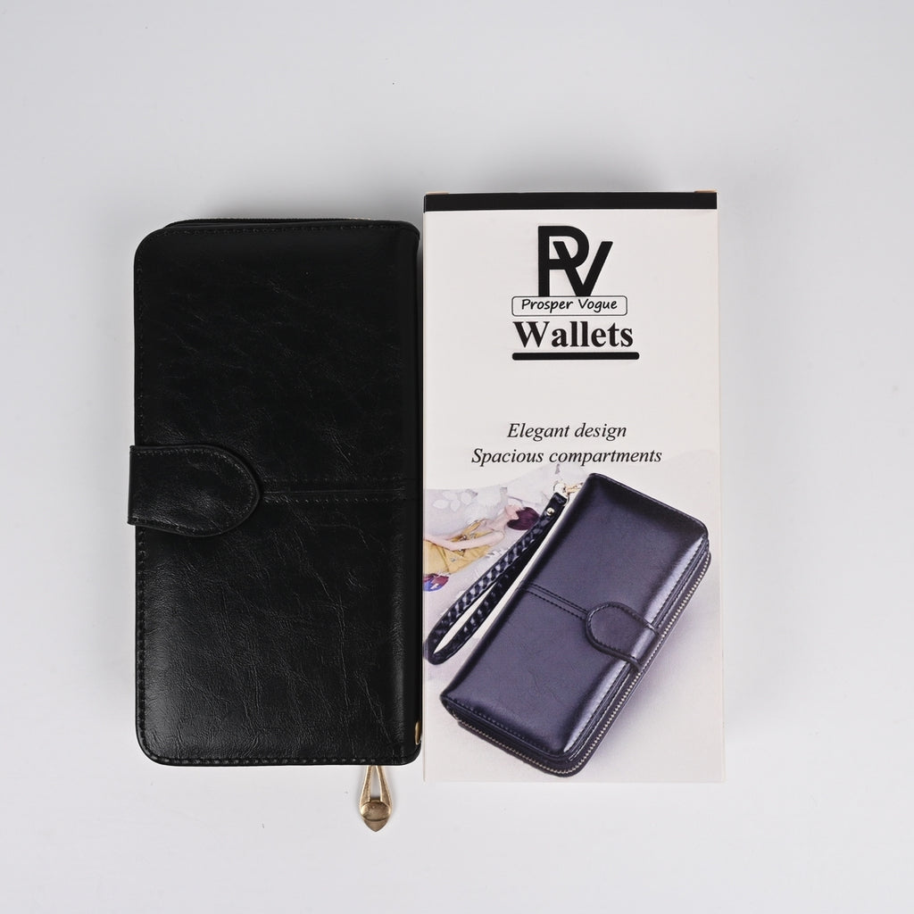 PV Prosper Vogue Women's Premium Leather Long Wallets - European & American Fashion Design