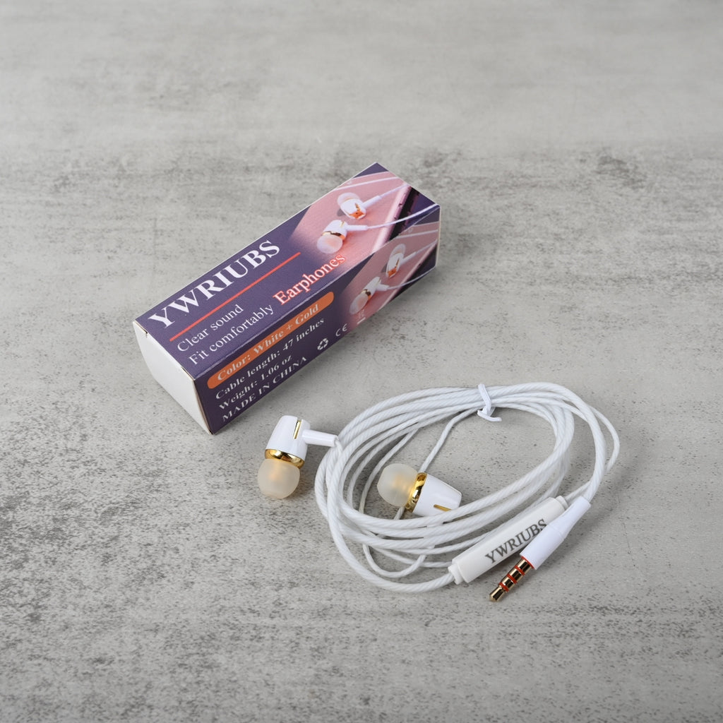 YWRIUBS Earphones Upgraded Tuning Version E18 Lightweight Superior Sound Quality Stylish Design