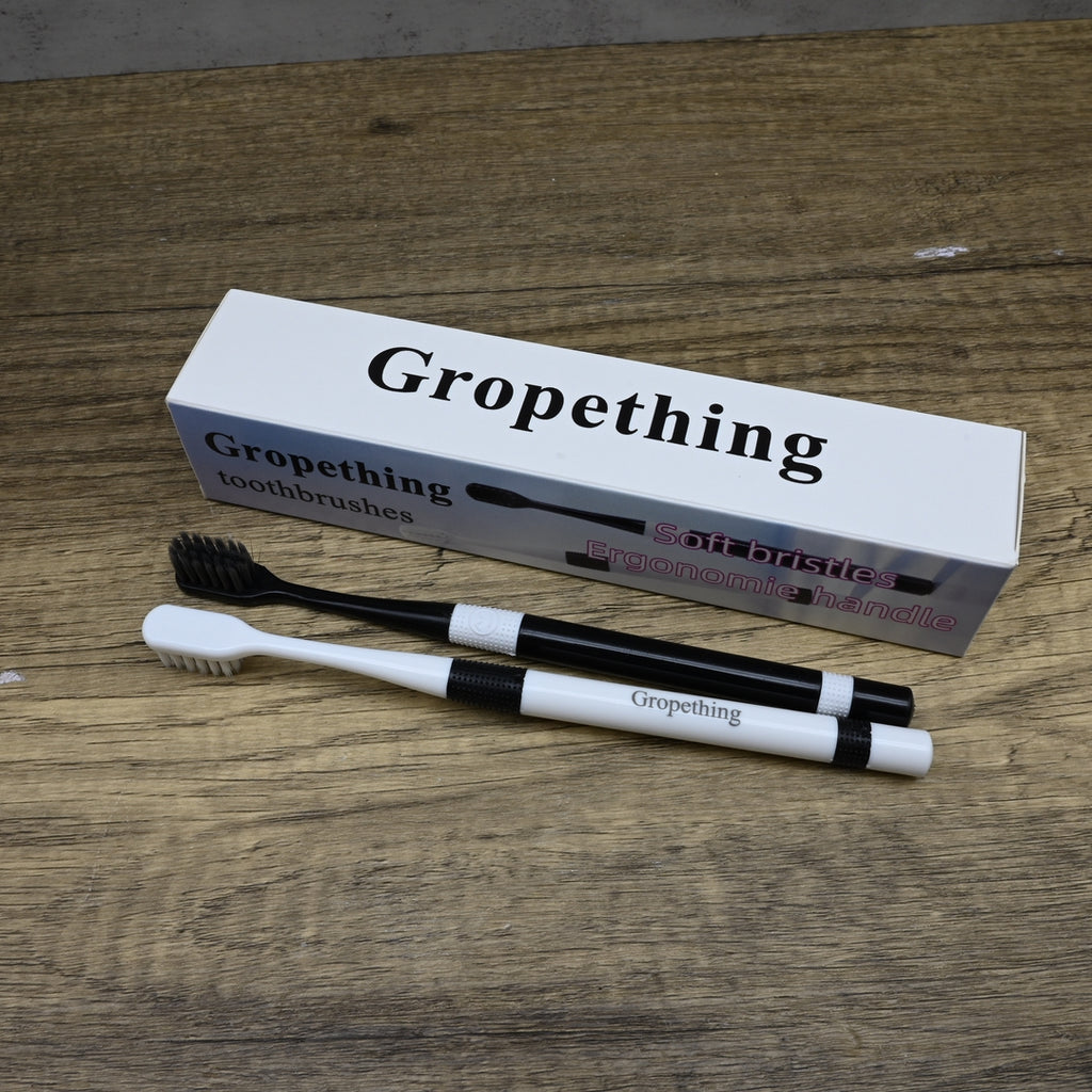 Gropething Toothbrushes Premium Adult Toothbrush High Quality PBT Bristles Gentle Effective Plaque Removal for Daily Oral Care