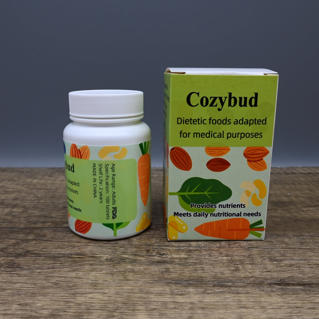 Cozybud Dietetic Foods Adapted for Medical Purposes Multivitamin Tablets Fruit Flavored