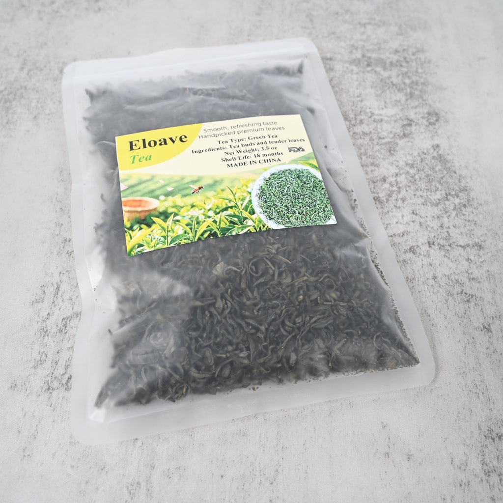Eloave High Mountain Cloudy Green Tea Premium Loose Leaf Refreshing Aroma Exquisite Flavor from High Altitude Gardens