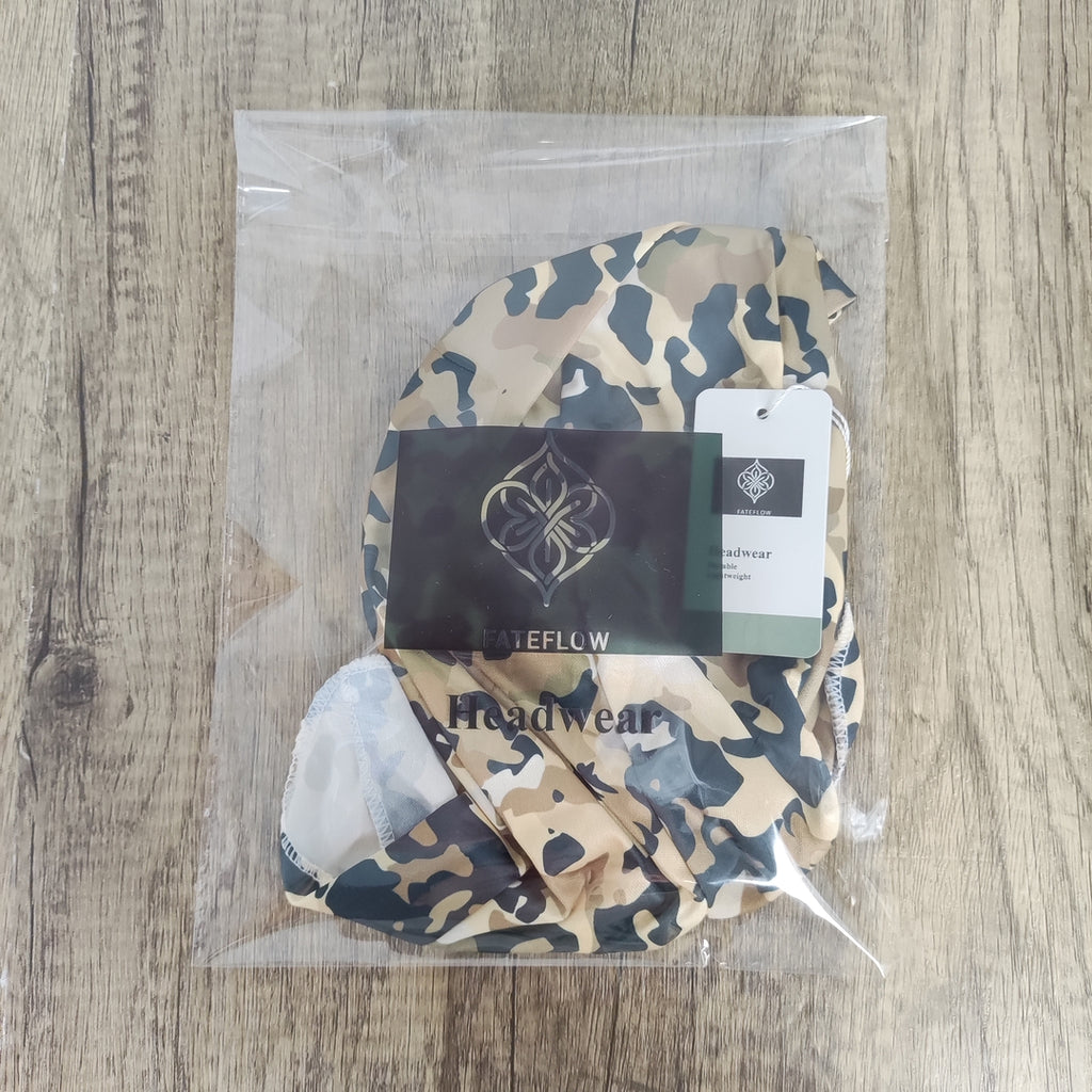 FATEFLOW Stylish Camouflage Headwear Cap – Durable Sun Protection for Outdoor Adventures