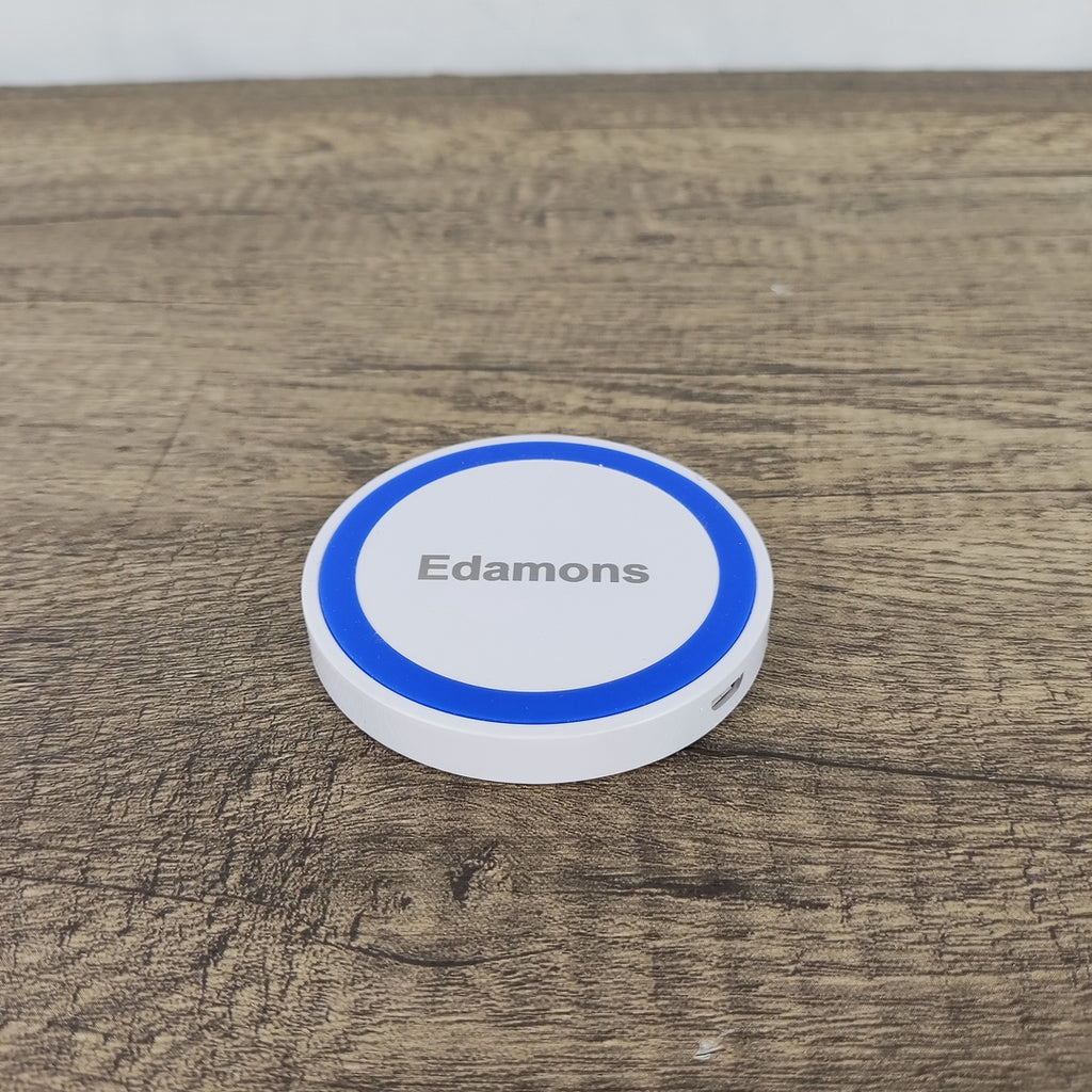 Edamons Wireless Charger Pad - Fast Charging Qi-Certified Wireless Charging Pad for Smartphones
