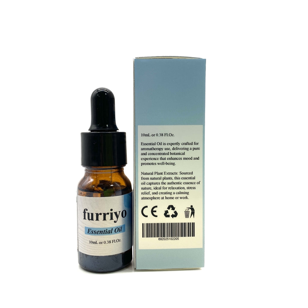 furriyo Essential Oil Concentrated Aromatic Extracts for Therapeutic Use and Ambient Enhancement
