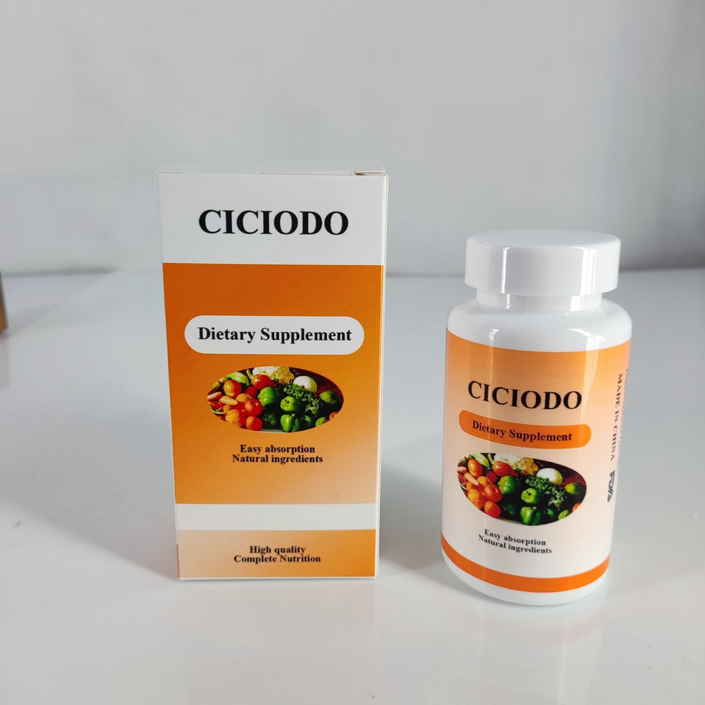 CICIODO Dietary Food Supplements - Unflavored Iodine Tablets for Adult Health Support