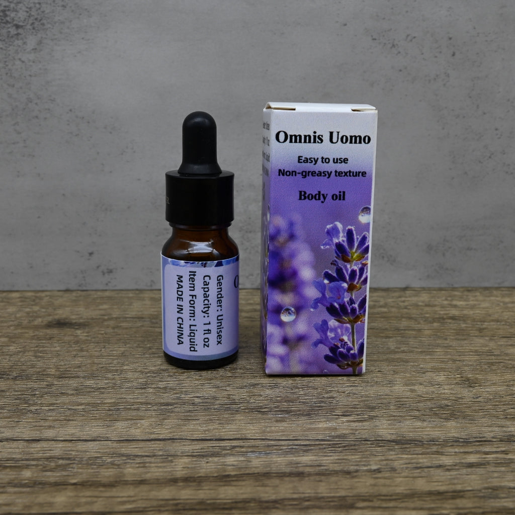 Omnis Uomo Body Oil Essence Aromatic Essential Oil Pure Natural Soothing Fragrance