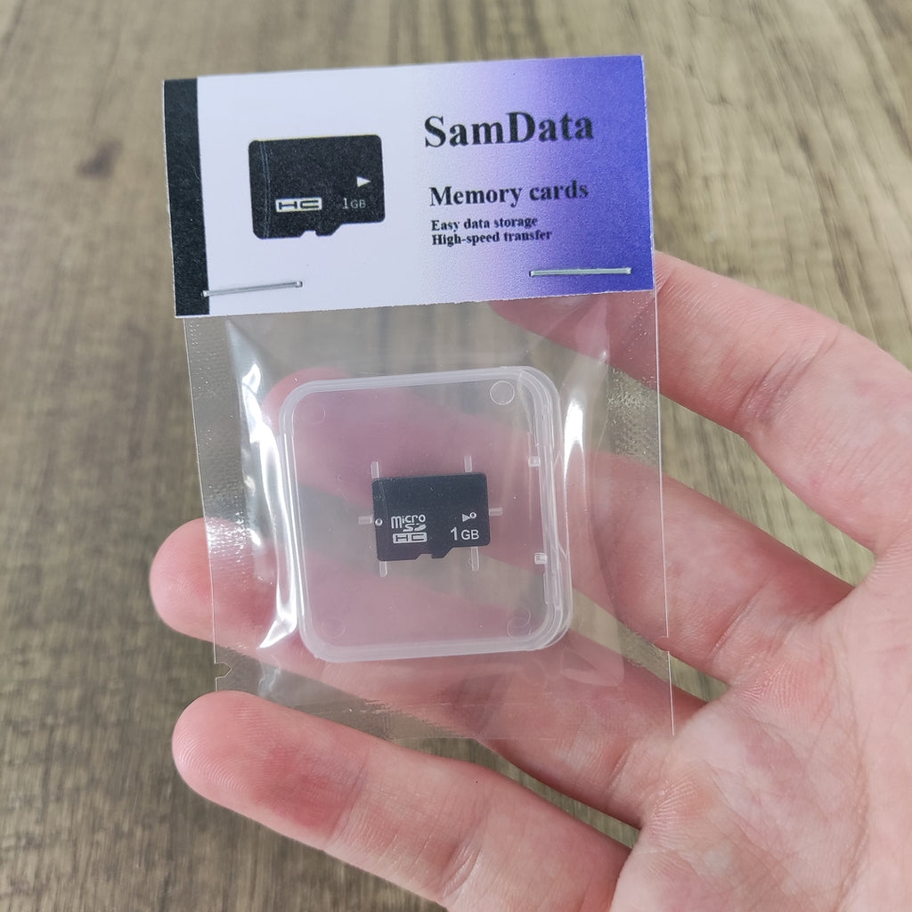 SamData Blank Flash Memory Cards, 1 GB