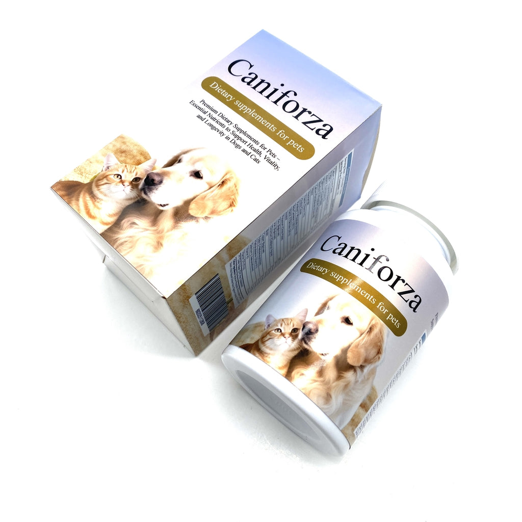 Caniforza Dietary supplements for pets-Essential Nutrients to Support Health, Vitality, and Longevity in Dogs and Cats