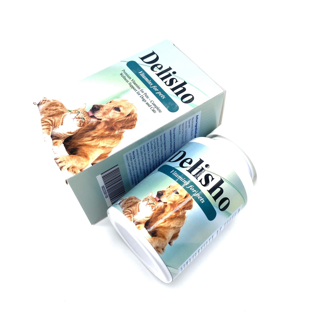 Delisho Vitamins for pets-Complete Wellness Support for Dogs and Cats