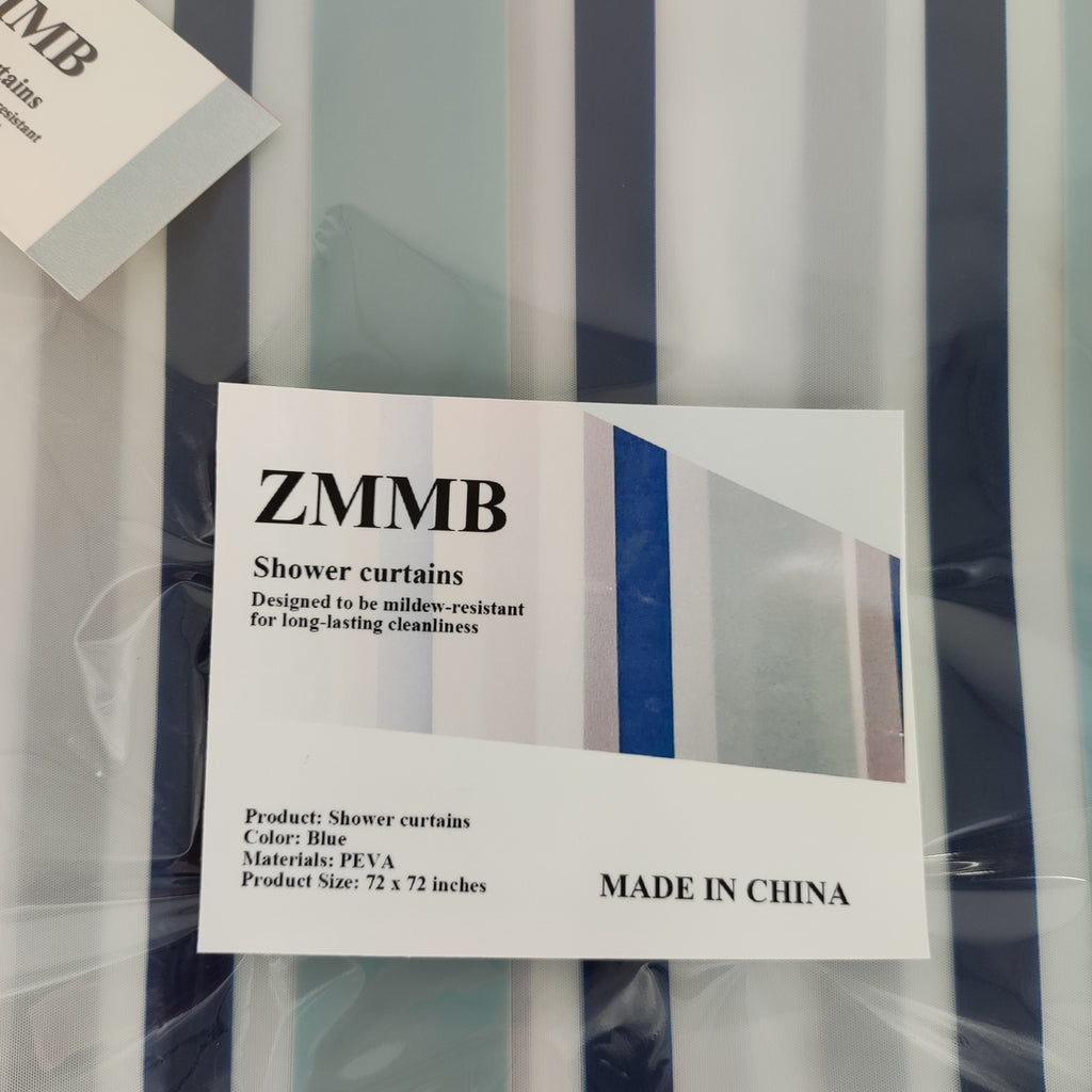 ZMMB Elevate Your Bathroom: Stylish Shower Curtains for a Refreshing Retreat