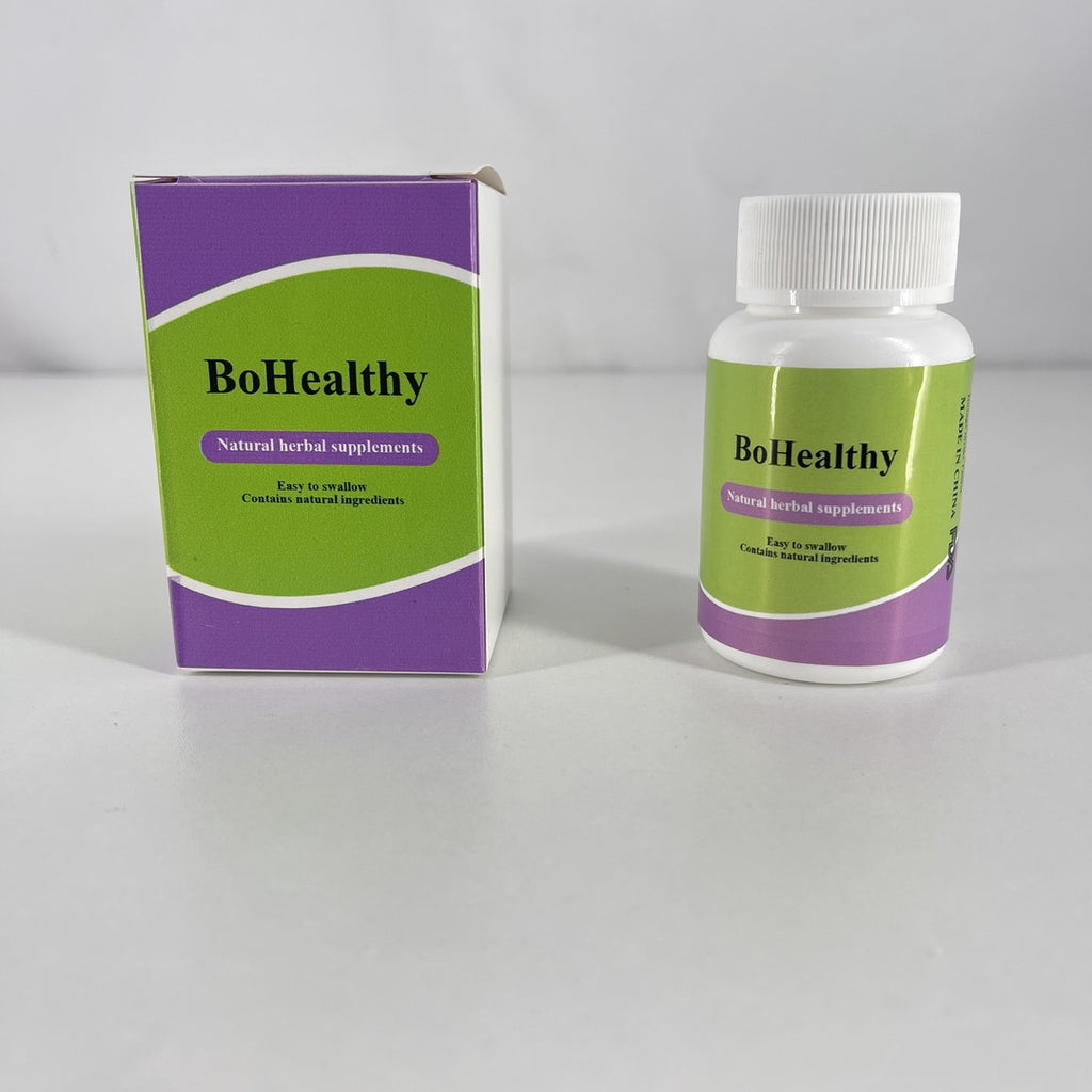BoHealthy Natural Herbal Supplements - Milk Thistle Seed Oil, Ginseng, and Astragalus Tablets for Wellness
