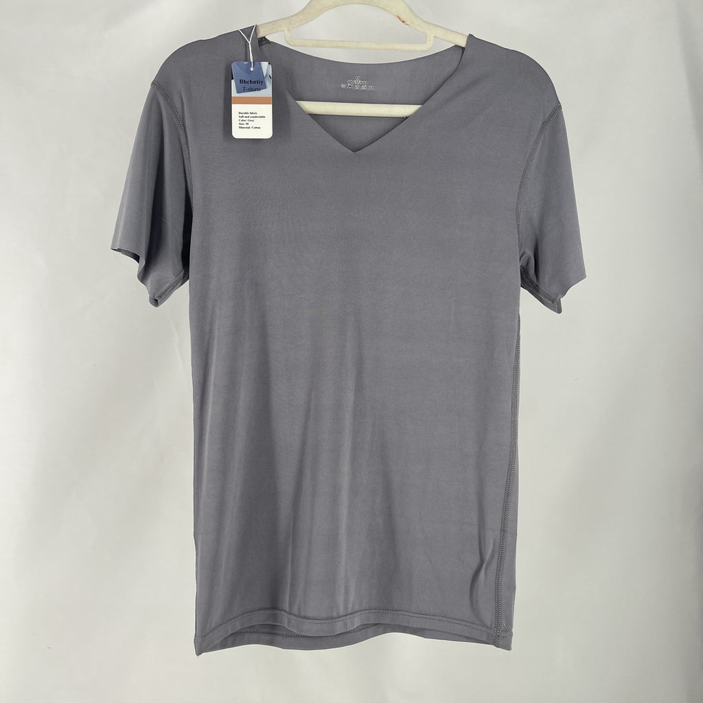 Bhchntiy Summer Seamless Men's Short Sleeve T-Shirt - Ultimate Comfort for Casual Wear