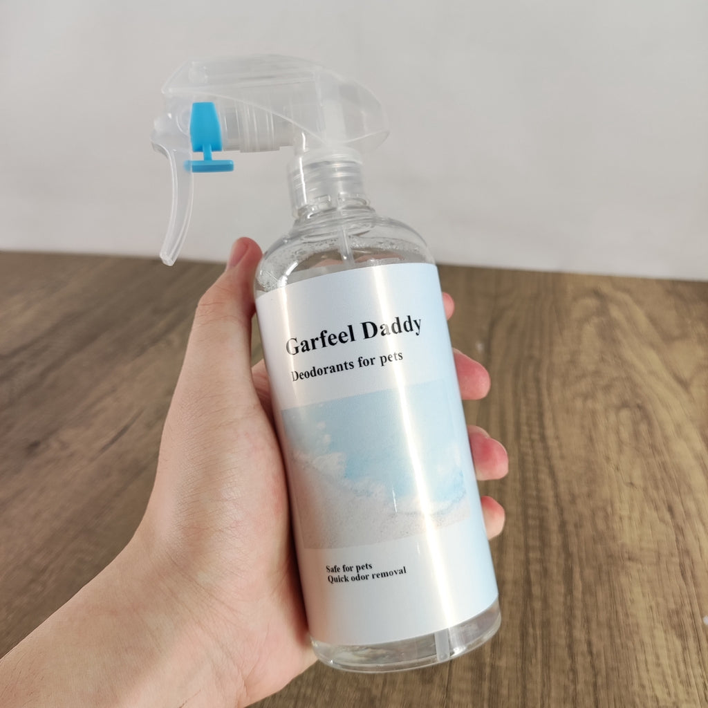 Garfeel Daddy Deodorants for pets - 11.8 fl oz Odor Neutralizer, Safe for Daily Use, Clear Liquid with Fresh Scent