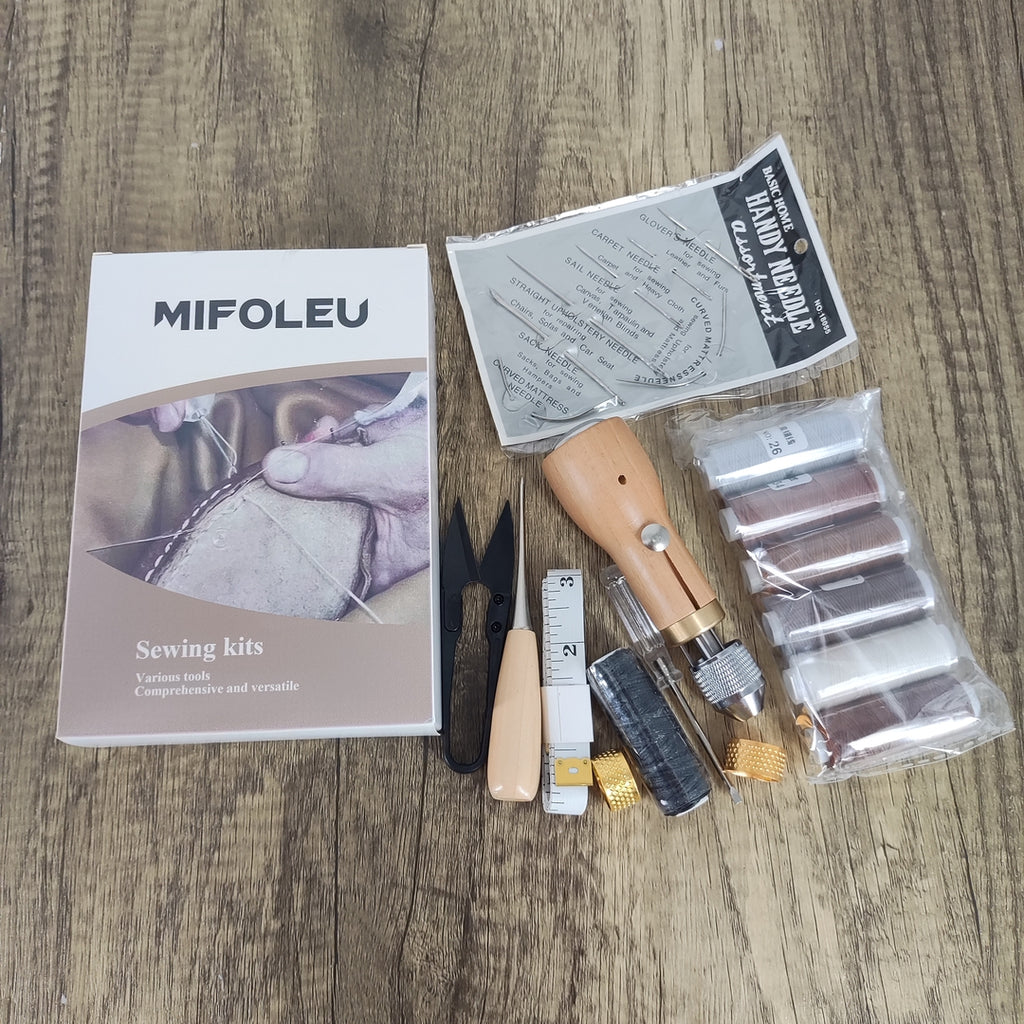MIFOLEU Comprehensive Sewing Kit - Compact and Portable with Essential Tools