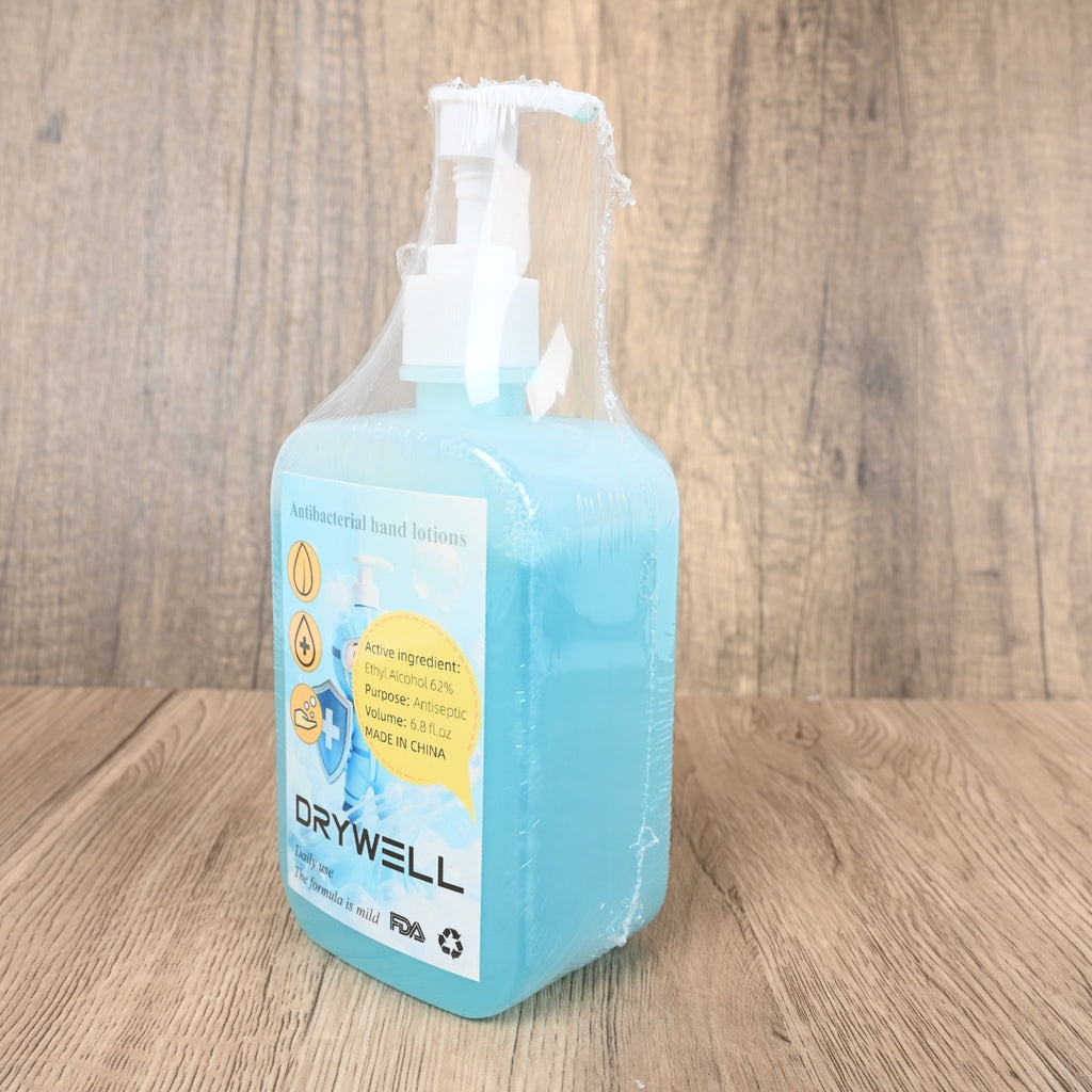 DRYWELL Antibacterial Hand Lotion 99.9% Germ-Killing Hand Lotion with Moisturizing Care