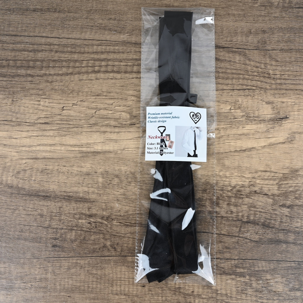 图形商标 Men's Necktie Elegant Business Accessory Premium Wrinkle Resistant Classic Design