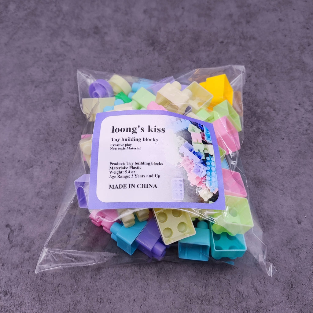 loong's kiss Colorful Toy Building Blocks – Creative Play Set for Children