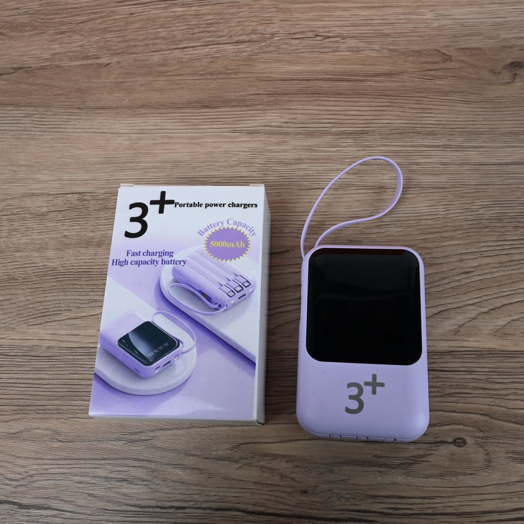 3 Compact Fast Charging Portable Power Chargers for Smartphones and Tablets