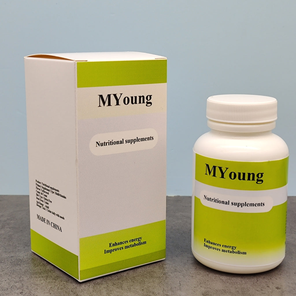 MYoung Gluten Free Multivitamin Tablets - 60 Count | Unflavored | Supports Overall Wellness & Energy