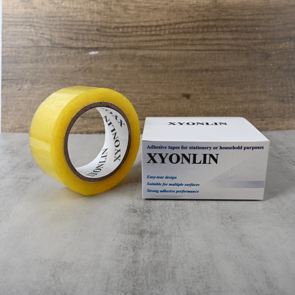 XYONLIN Adhesive Tapes for Stationery or Household Purposes Strong Adhesive Packing Tape for Boxes Packages