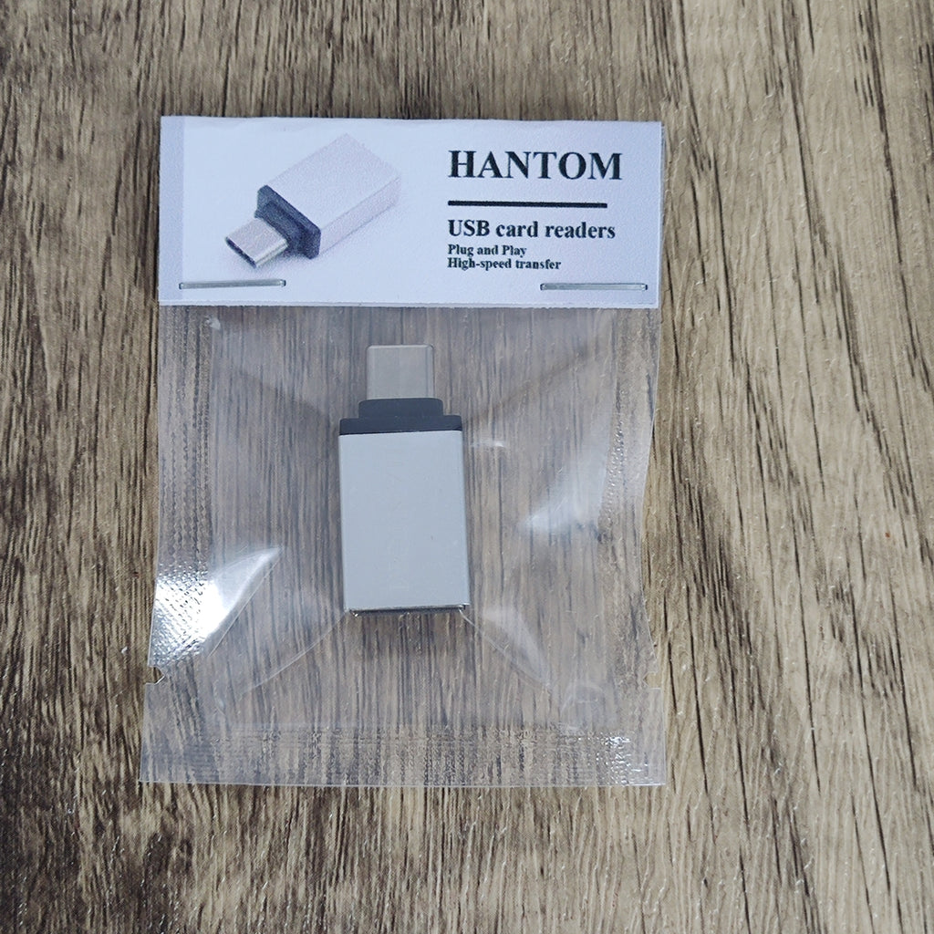 HANTOM Portable High-Speed USB Card Reader – Versatile Compatibility, Plug-andPlay