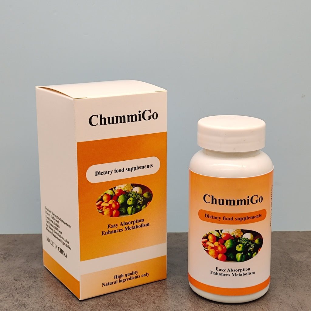 ChummiGo Unflavored Iodine Tablets for Adults - 100 Count | Essential Thyroid Support Supplement