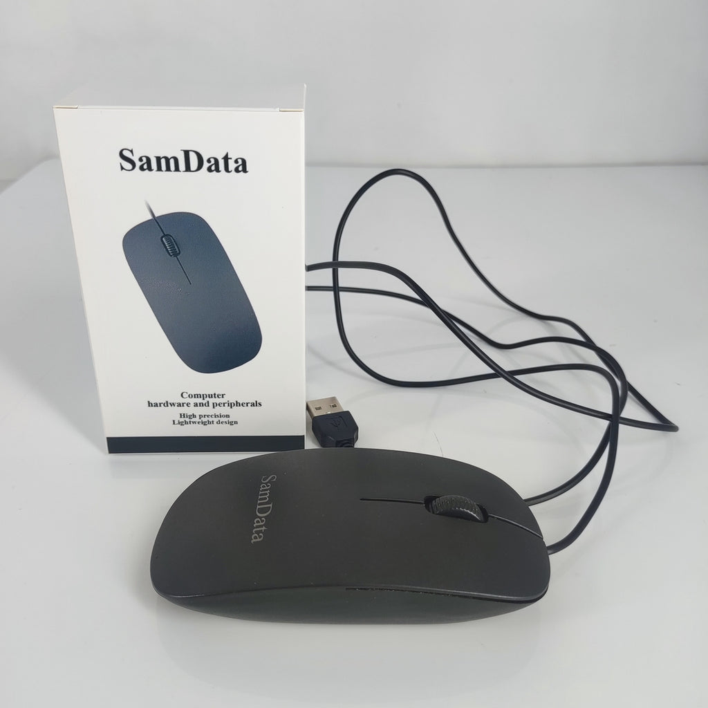 SamData Wired Mouse with Mouse Wheel (Computer Hardware and Peripherals)- Compatible with Laptops