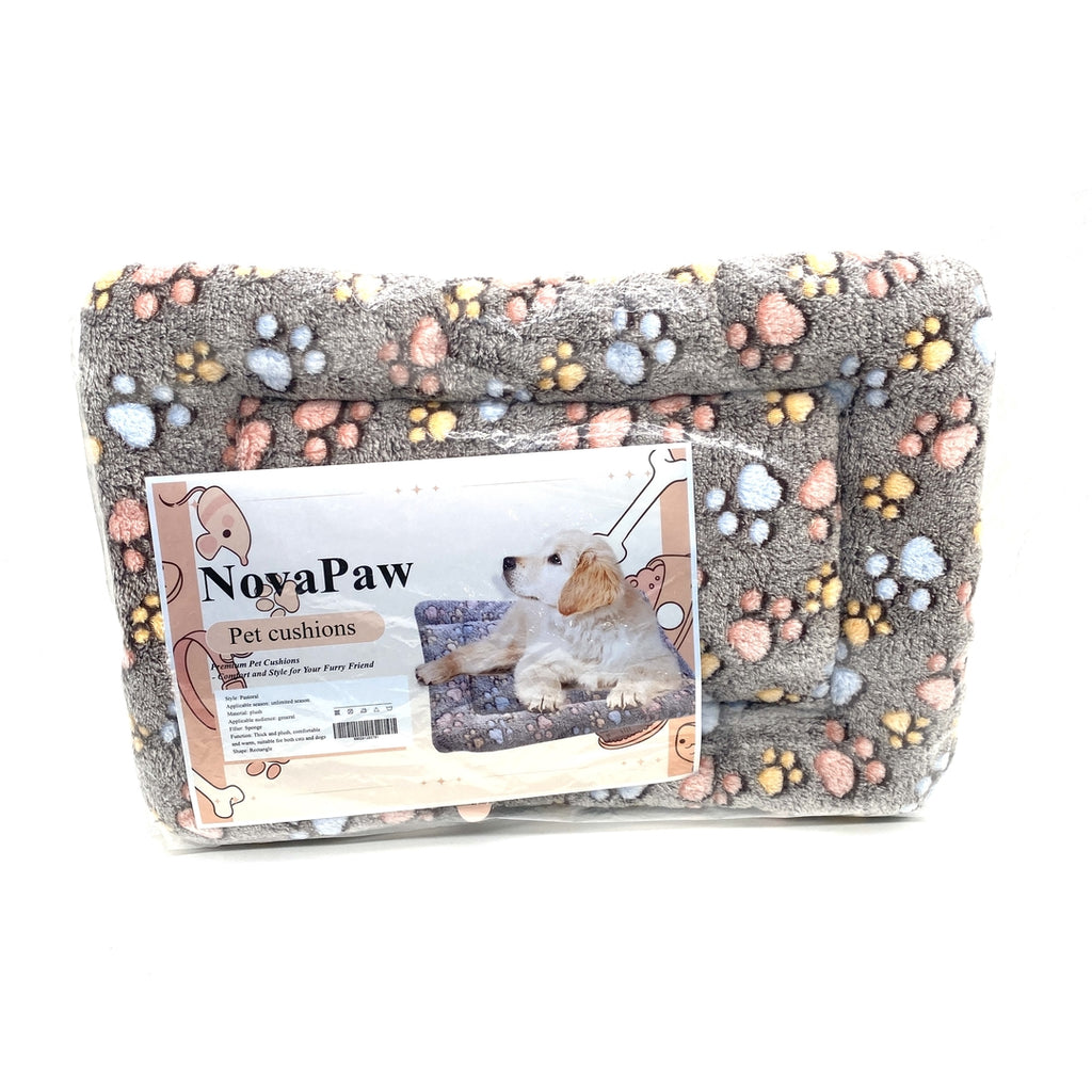 NovaPaw Pet cushions Plush Sponge Filler Rectangle Unlimited Season Comfortable Warm Soft Cozy Cat Dog Pet Cushions