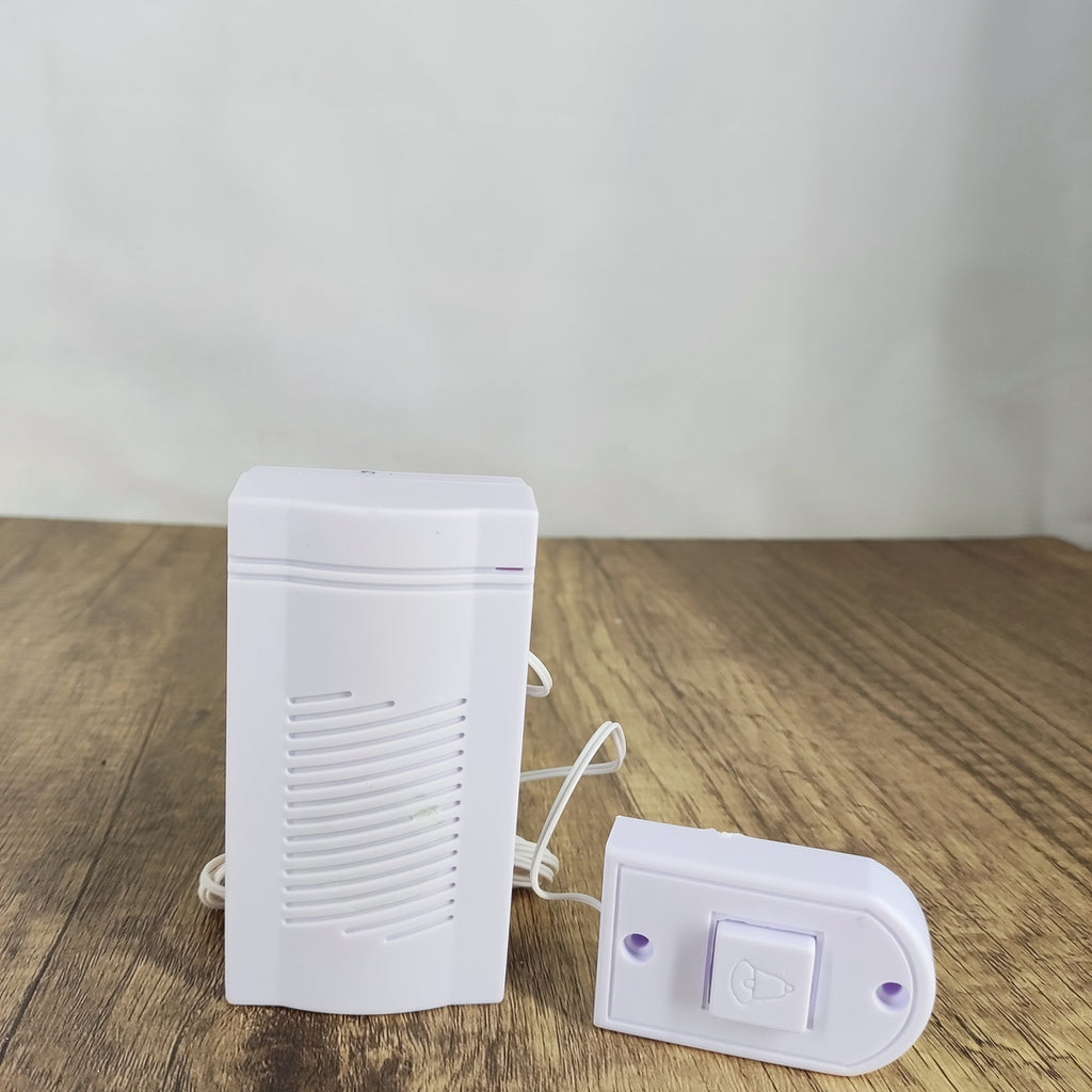 Yuurom Wired Electric Door Bell Chime Kit with  Surface Mount  Push Buttons, White