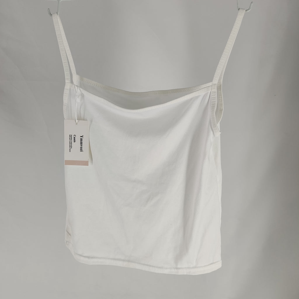 Ymmvozi Camis Women's Basic Solid Cami 100% Cotton Soft Skin-friendly Camis