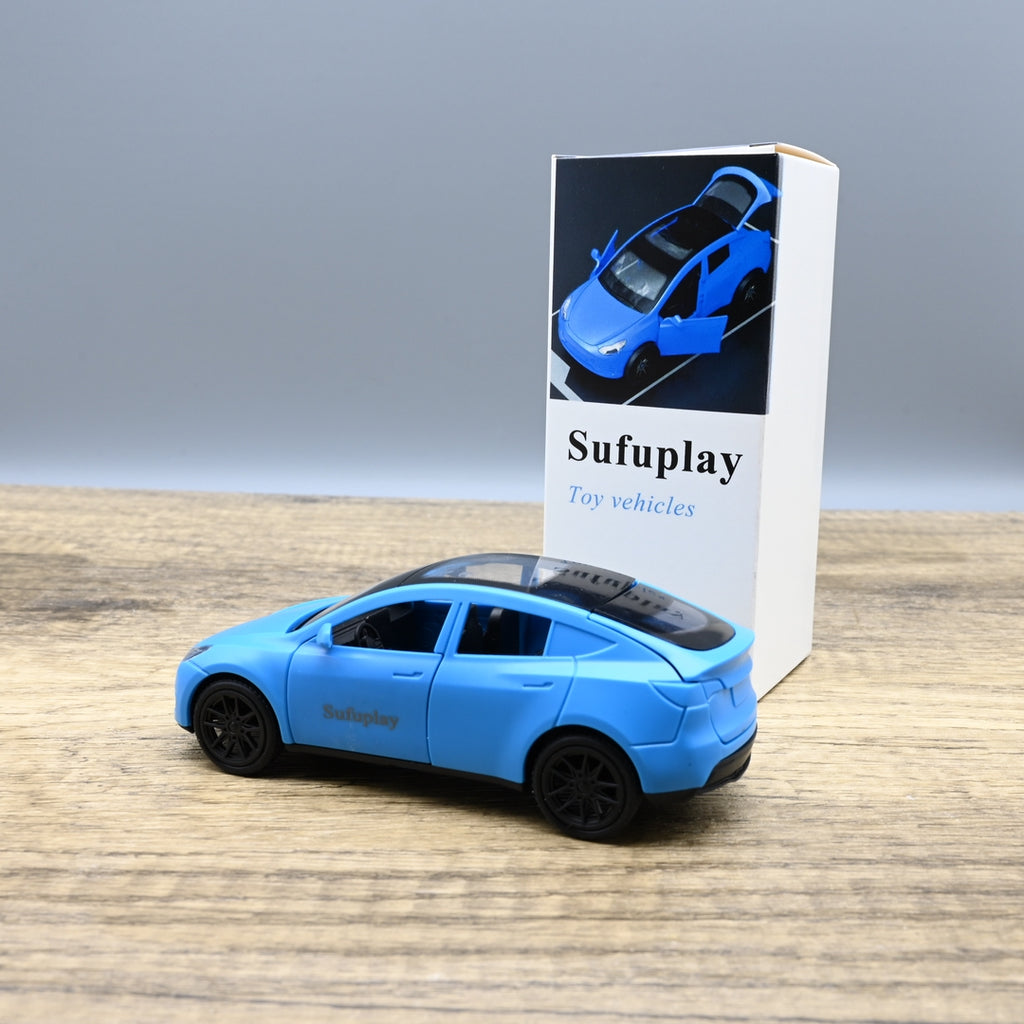 Sufuplay Kids' Toy Vehicles - Durable Friction-Powered Car Model Educational Push & Go Toy Vehicles for Boys 3-8 Years