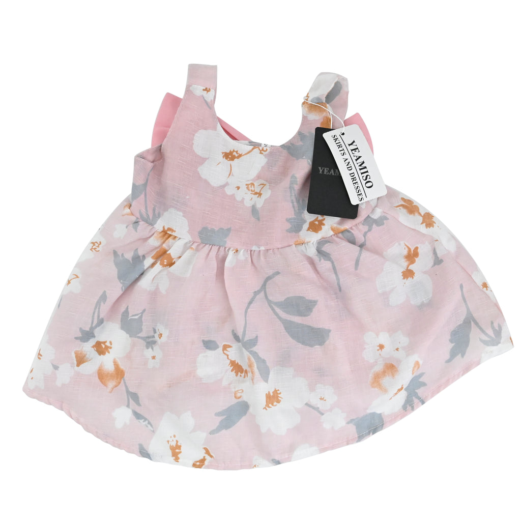 YEAMISO Girls Casual Summer Floral Sleeveless Dress