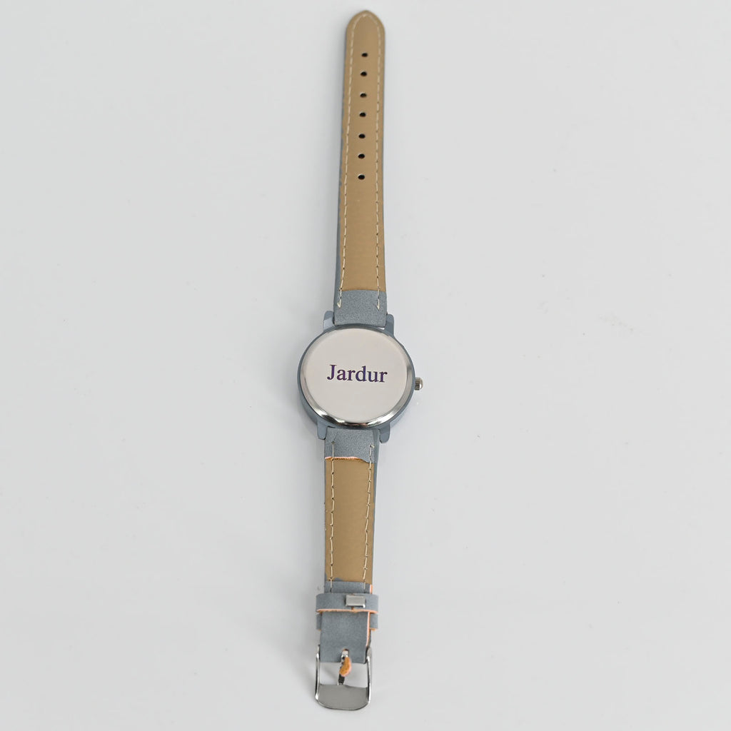 Jardur Women Quartz Watch with Leather Strap