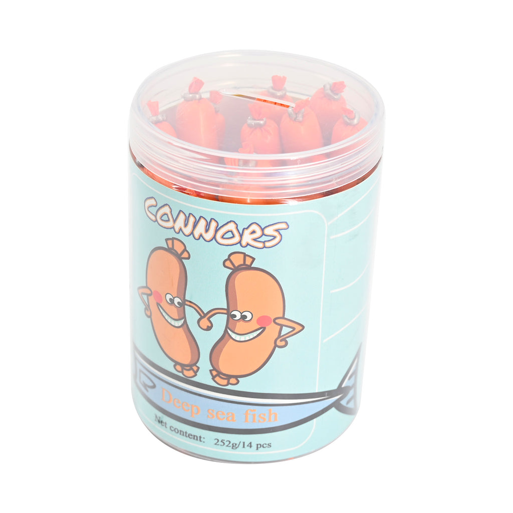 CONNORS 14pcs Cod Sausage Great for Snacking, Entertaining