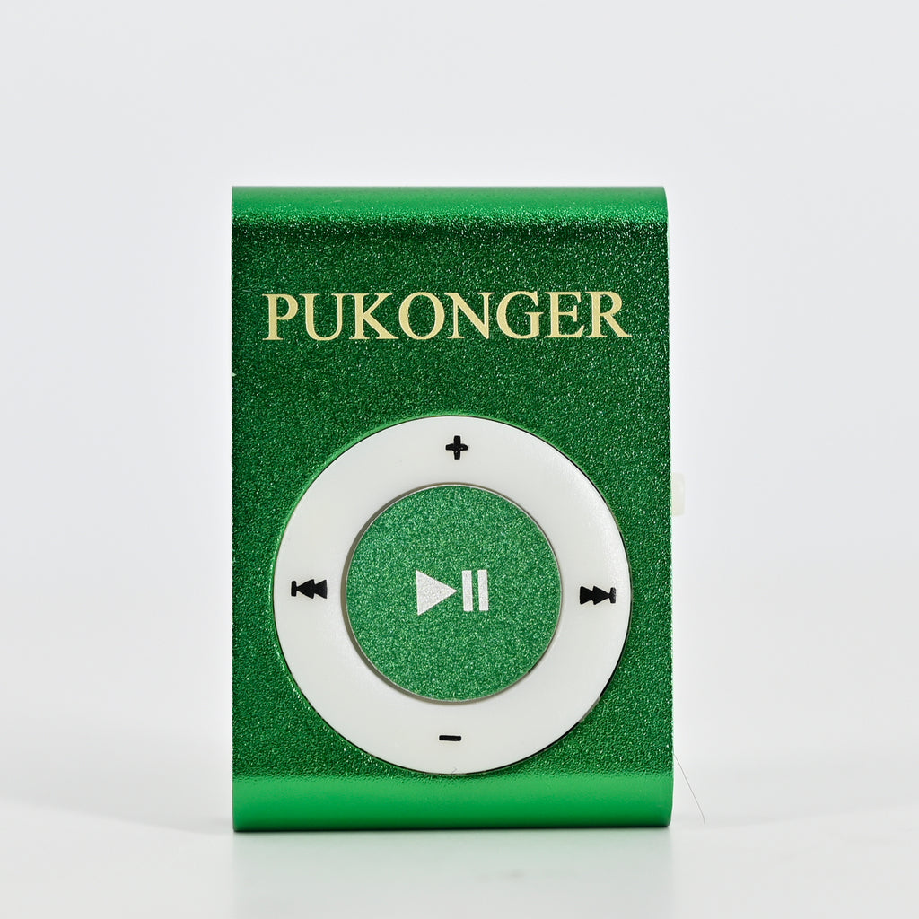 PUKONGER Mini Clip MP3 Player in Green