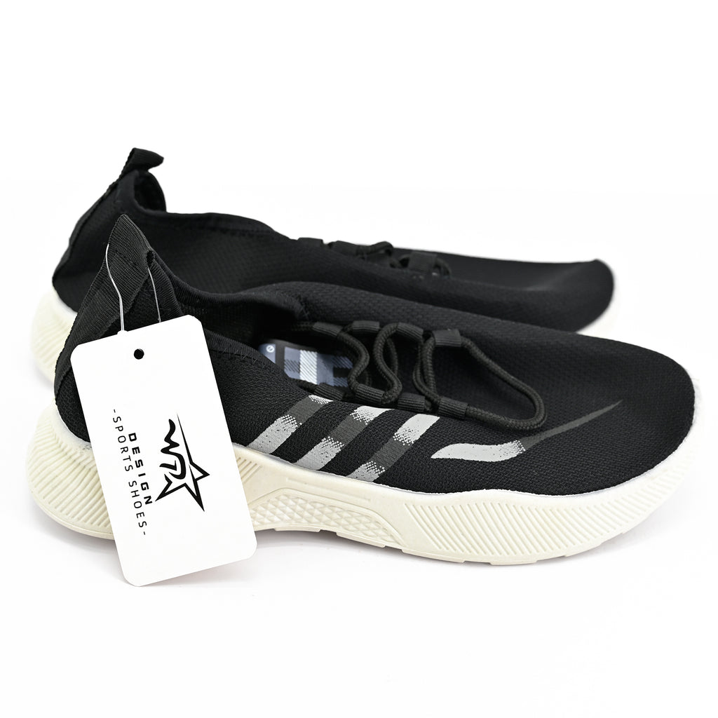 DESIGN Sport Shoes Running Shoes in Black