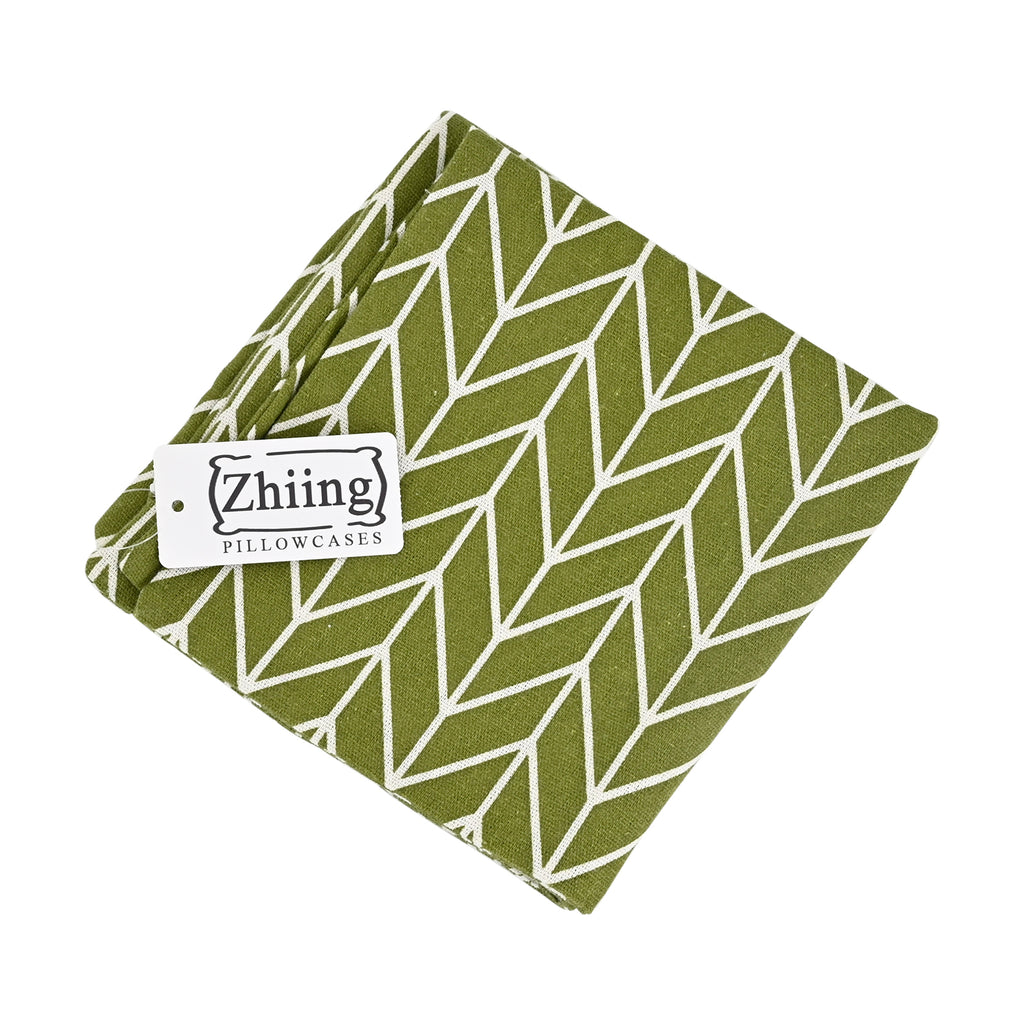Zhiing Ultra Soft and Wrinkle Resistant Pillow Cases with Envelope Closure, Standard