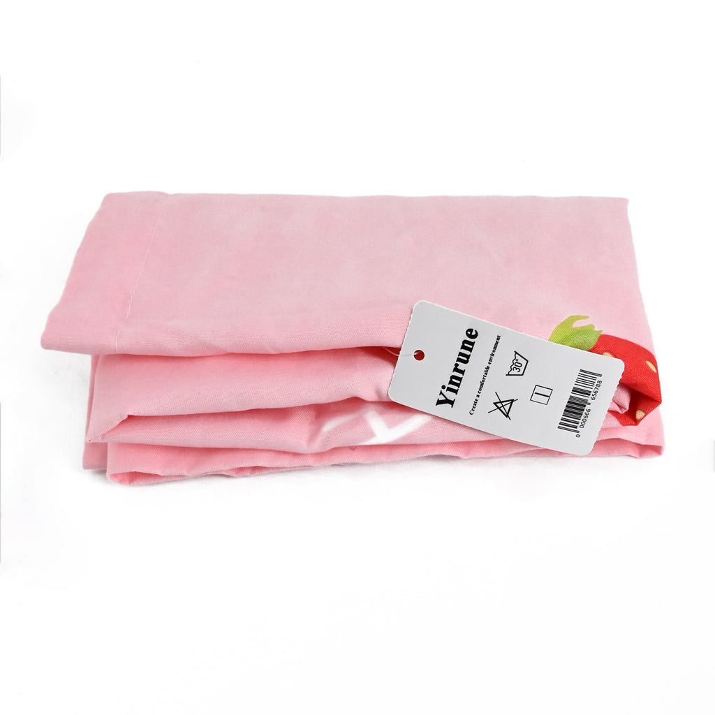 Yinrune  Pillow Cases Strawberry Pattern, Pink