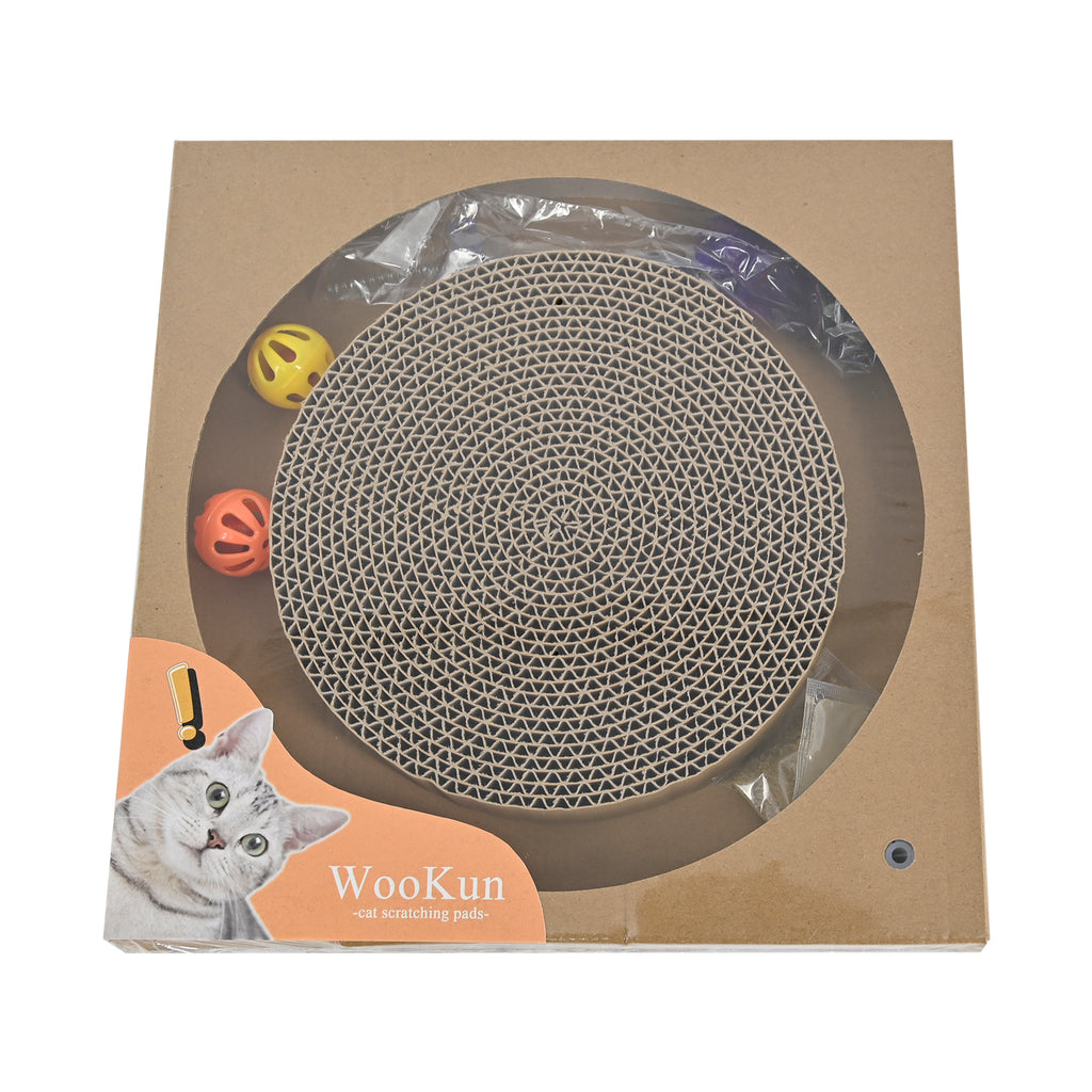 WooKun™ cat scratching pads grinding claws multifunctional cat toy
