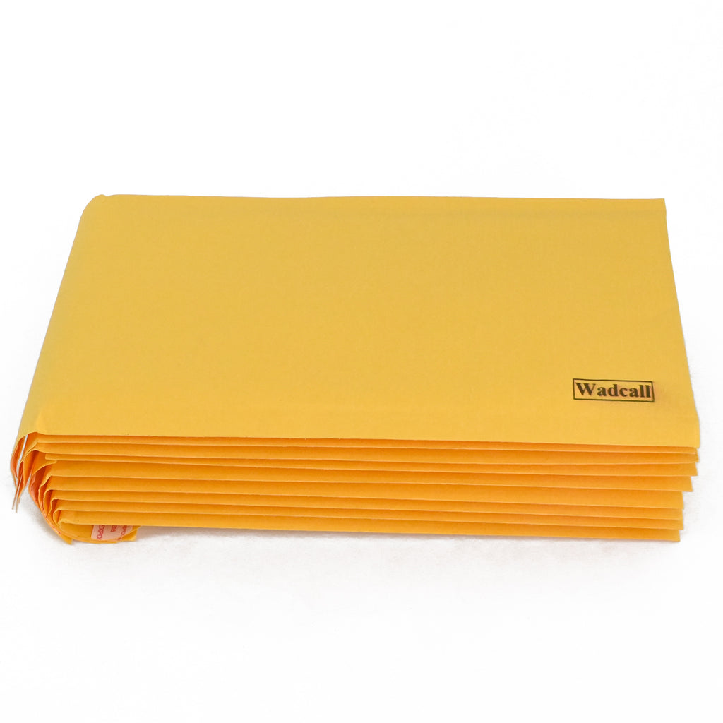 Wadcall 7.25x11 Bubble Mailers Self-Seal Packaging Bags