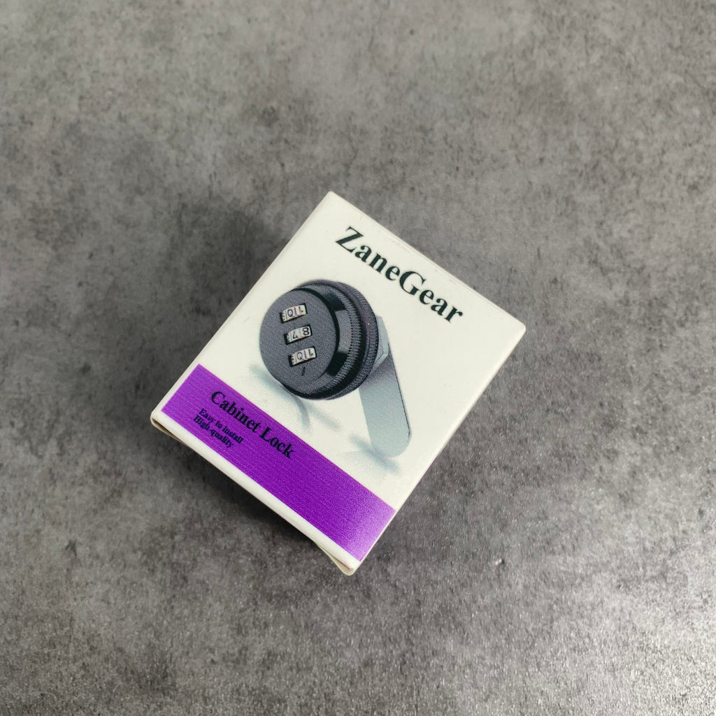 ZaneGear Zinc Alloy Cabinet Cam Lock Password Coded Lock for Cabinet Filing Drawers Mailbox