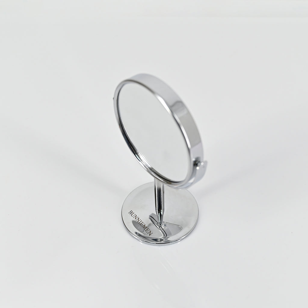 BUNNIEMEN Makeup Mirror 8 Inch Tabletop Vanity Mirror Double Sided