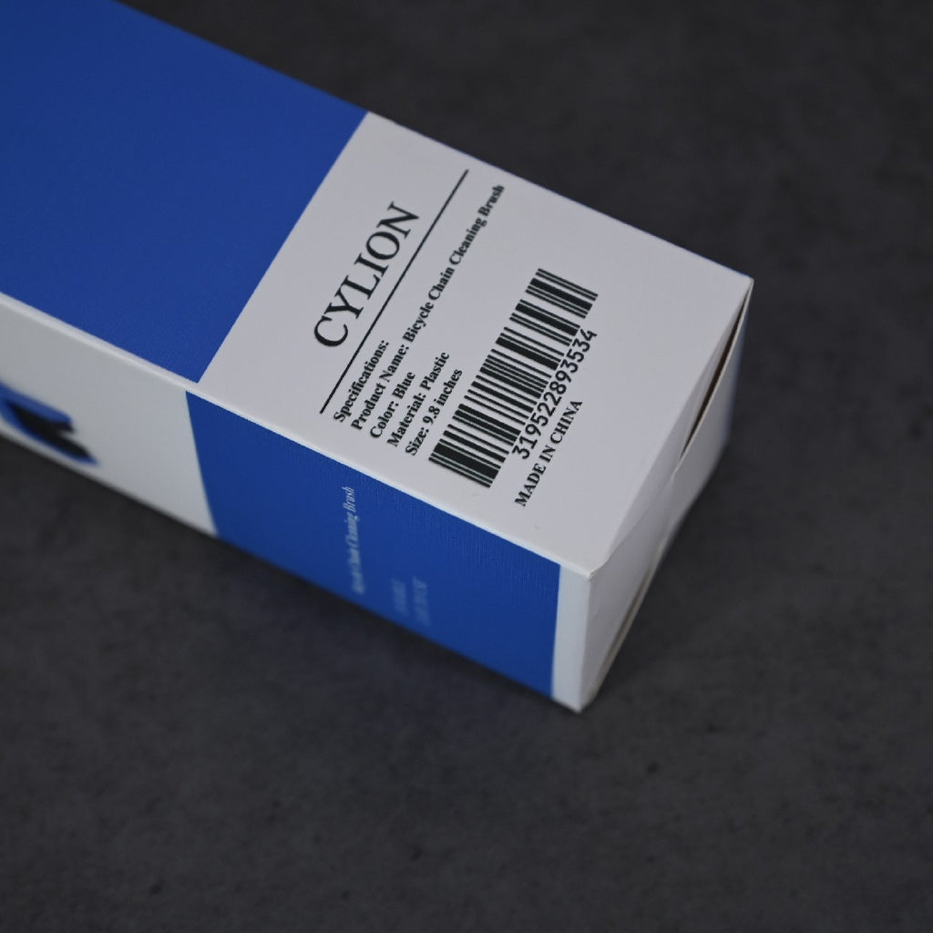 CYLION Motorcycle Bicycle Chain Cleaning Brush Bike Maintain Cleaning Tool In Blue