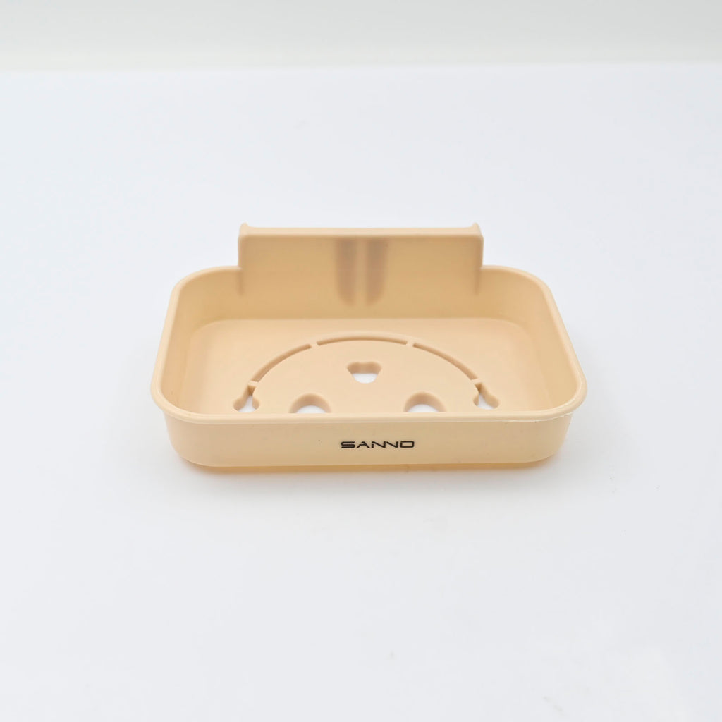 SANNO Soapbox Soap Draining Holder Storage Rack Drain Soap Box Tray