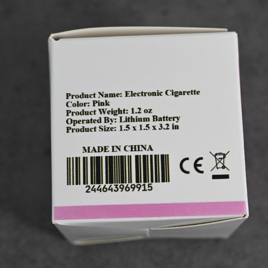 MRleaf Light Nicotine Fruit Flavor Content E-cigarettes in Pink