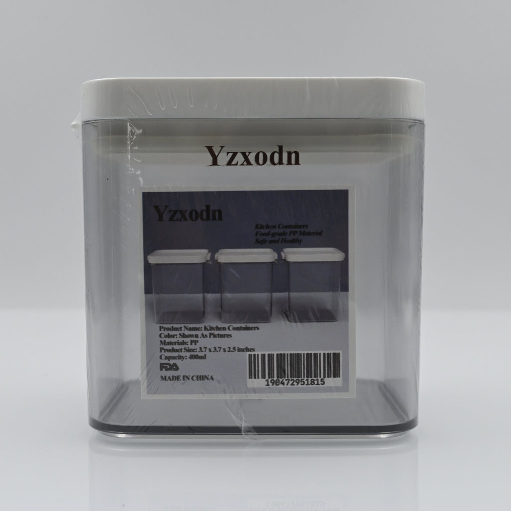 Yzxodn Transparent Plastic Dry Food Storage Box